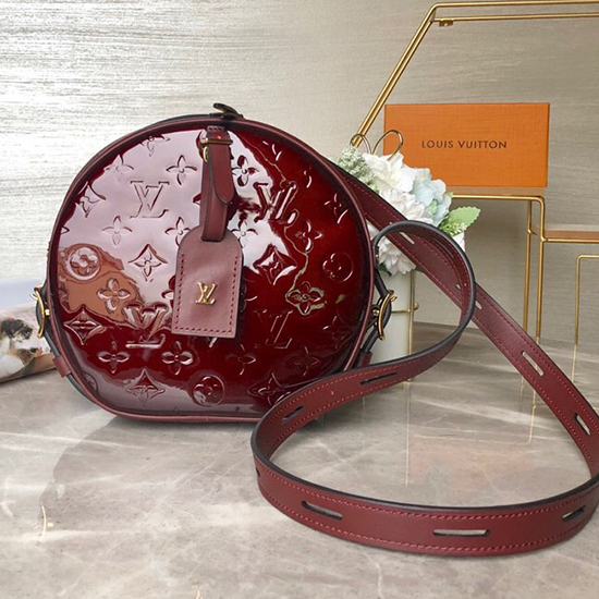 Louis Vuitton Boite Chapeau Souple Burgundy M53999