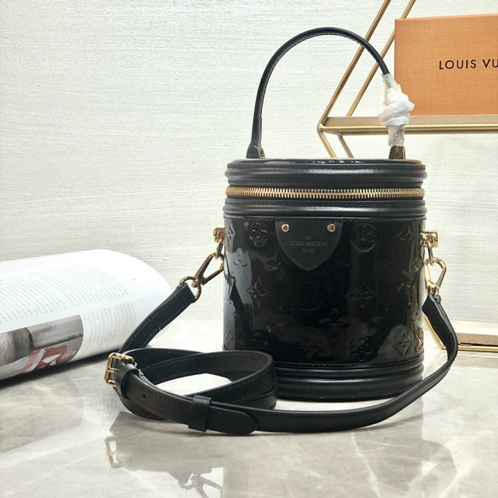 Louis Vuitton Monogram Vernis Cannes Black M53997