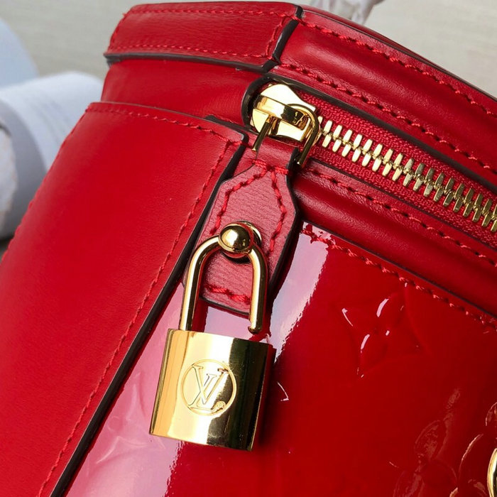 Louis Vuitton Monogram Vernis Cannes Red M53997