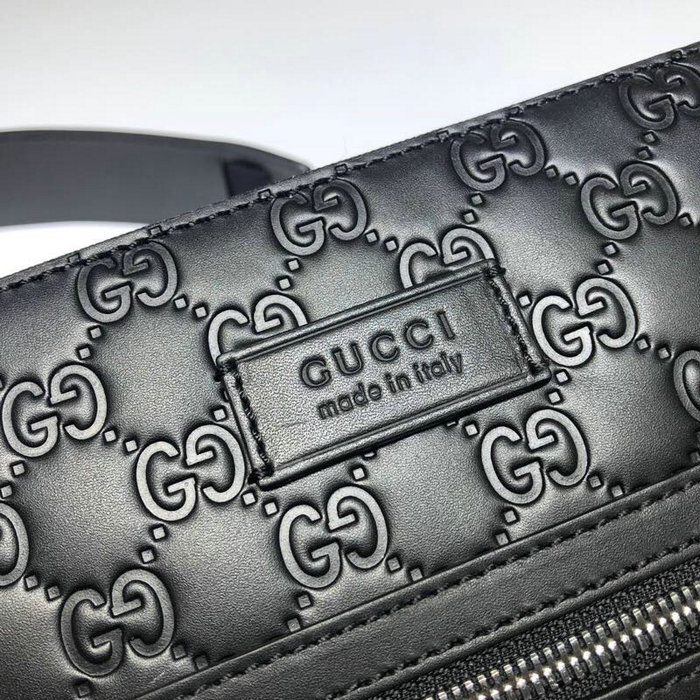 Gucci GG Leather Messenger Bag 406410