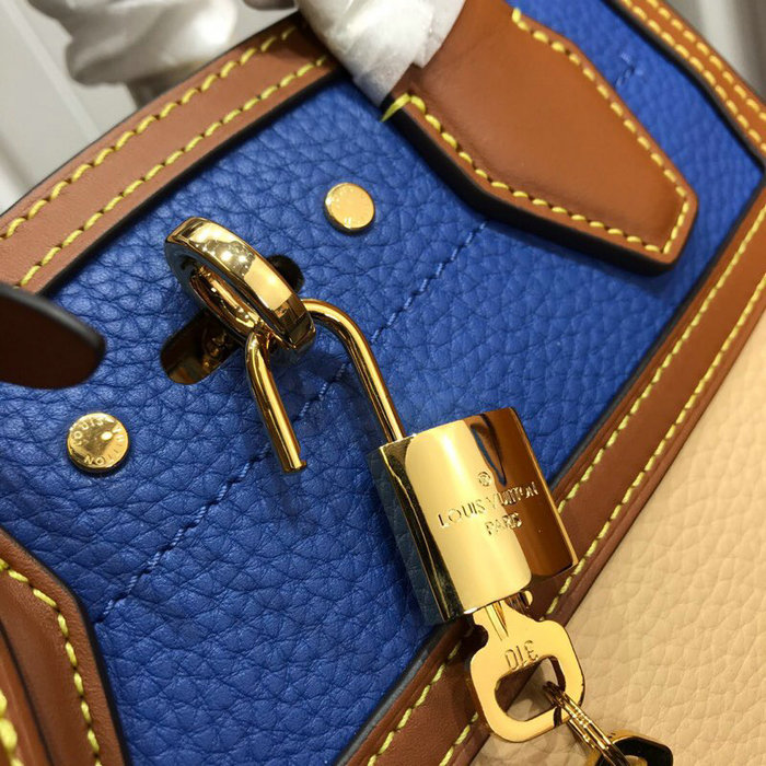 Louis Vuitton City Steamer Mini Cream and Blue M53804