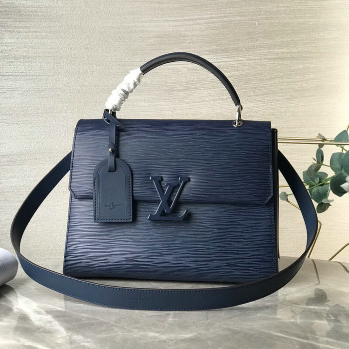 Louis Vuitton Epi Leather Grenelle MM Blue M53690