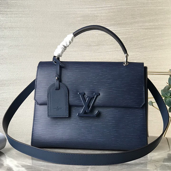 Louis Vuitton Epi Leather Grenelle MM Blue M53690