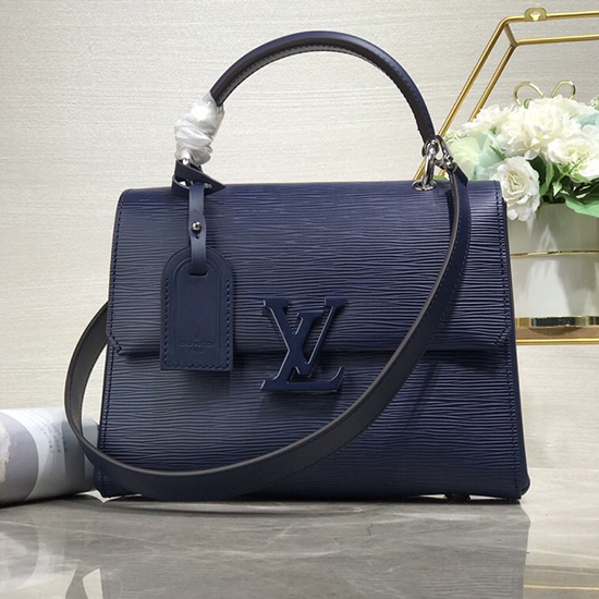 Louis Vuitton Epi Leather Grenelle PM Blue M53694