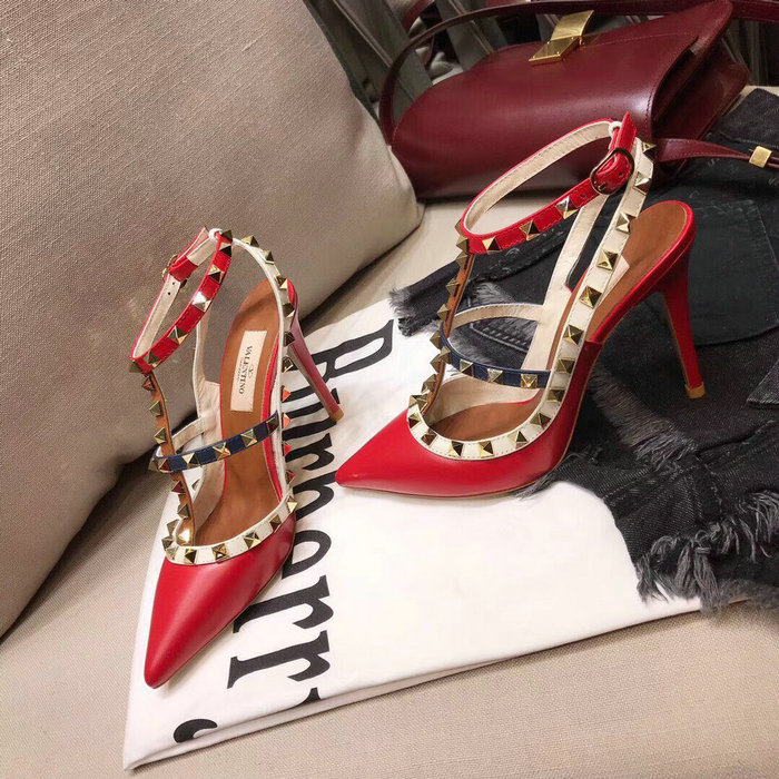 Valentino Rockstud Caged Pump 95MM VS06071