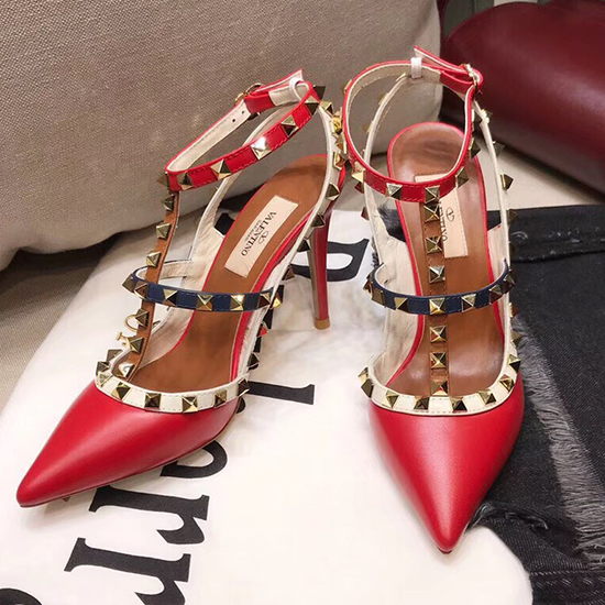 Valentino Rockstud Caged Pump 95MM VS06071