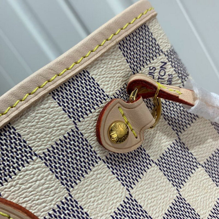 Louis Vuitton Damier Azur Canvas Neverfull PM N41000