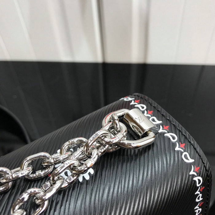 Louis Vuitton Epi Leather Twist MM Black M53929