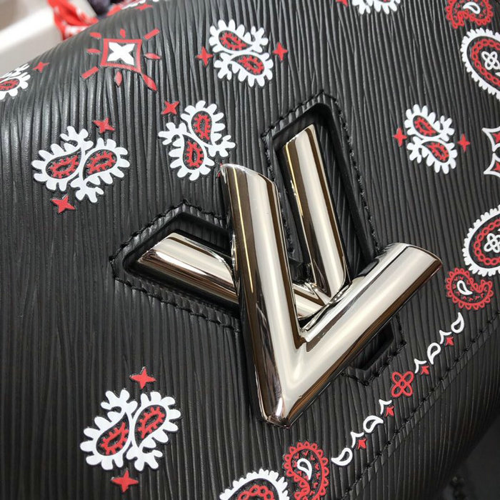 Louis Vuitton Epi Leather Twist MM Black M53929
