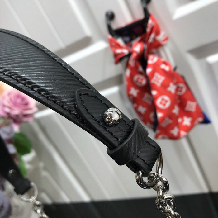 Louis Vuitton Epi Leather Twist MM Black M53929