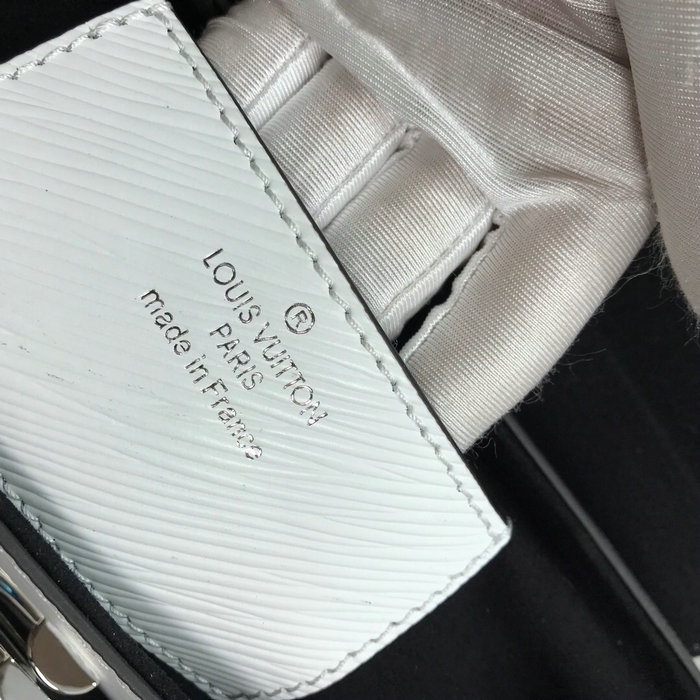 Louis Vuitton Epi Leather Twist MM White M53929