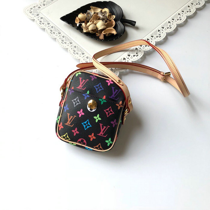 Louis Vuitton Monogram Multicolor Rift Bag Blanc M40055