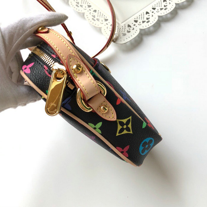 Louis Vuitton Monogram Multicolor Rift Bag Blanc M40055