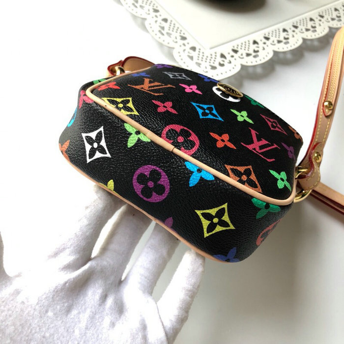 Louis Vuitton Monogram Multicolor Rift Bag Blanc M40055