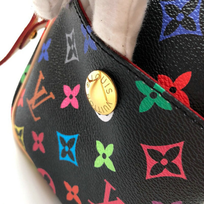 Louis Vuitton Monogram Multicolor Rift Bag Blanc M40055