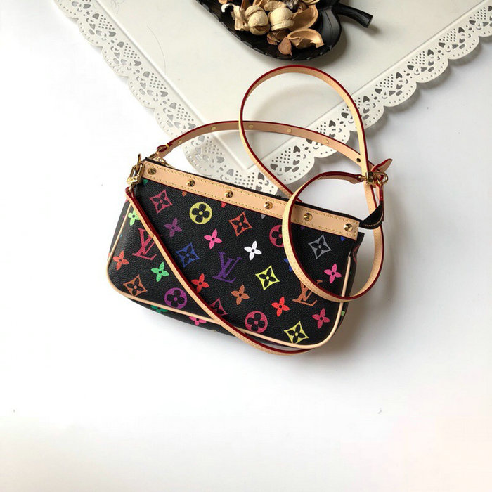 Louis Vuitton Monogram Multicolore Pochette Accessoires Blanc M92649