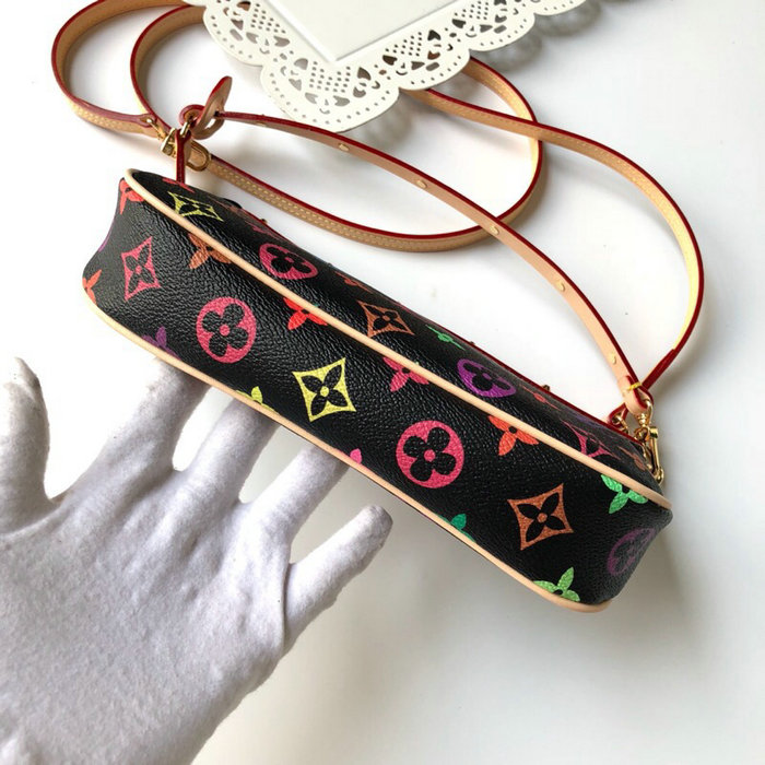 Louis Vuitton Monogram Multicolore Pochette Accessoires Blanc M92649