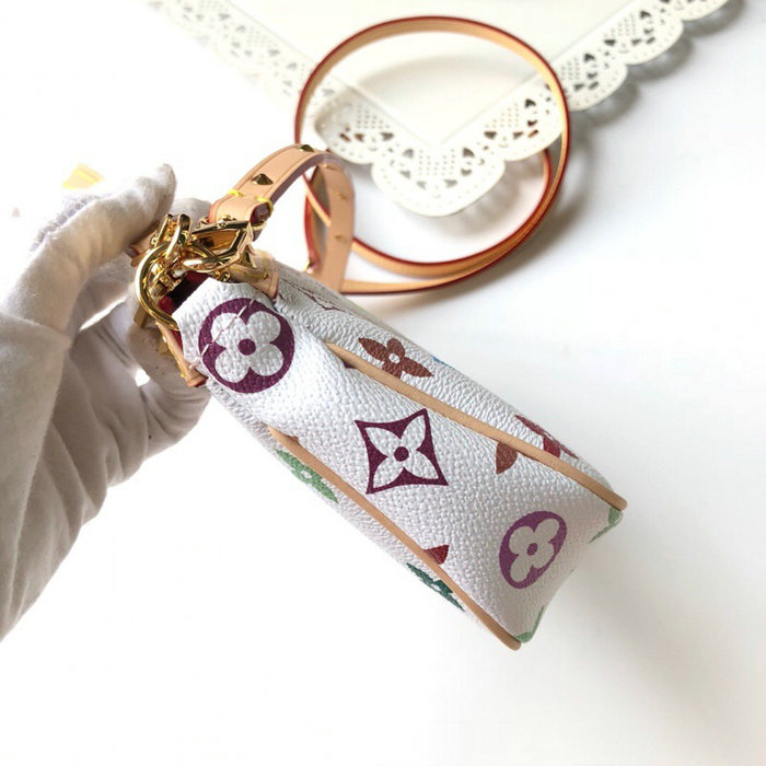 Louis Vuitton Monogram Multicolore Pochette Accessoires White M92649