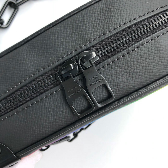 Louis Vuitton Taiga Leather Mini Soft Trunk M30351