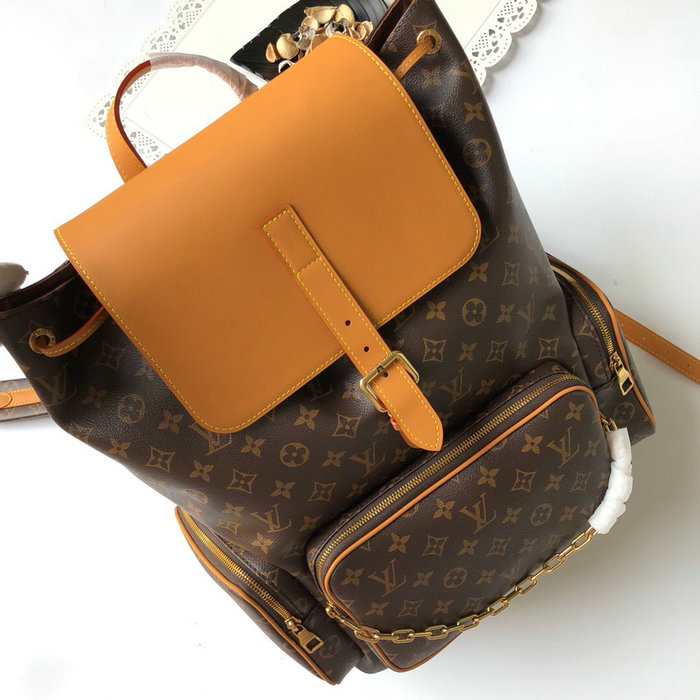 Louis Vuitton Monogram Canvas Backpack Trio M44658