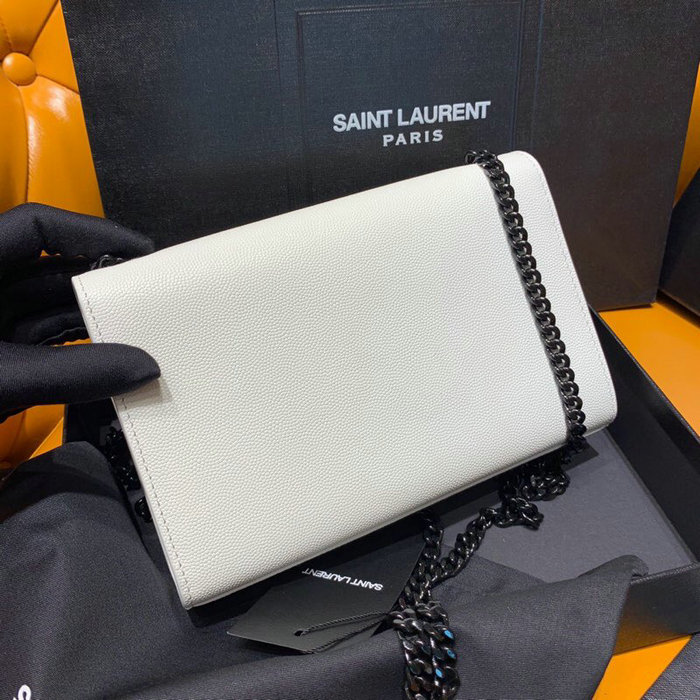 Saint Laurent Kate Small Bag White 469390