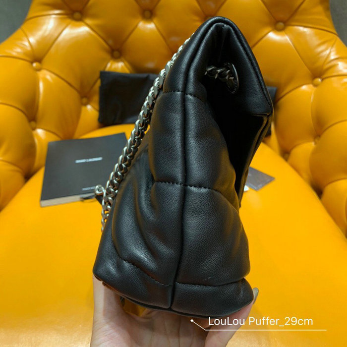Saint Laurent Loulou Puffer Small Bag Black 577476