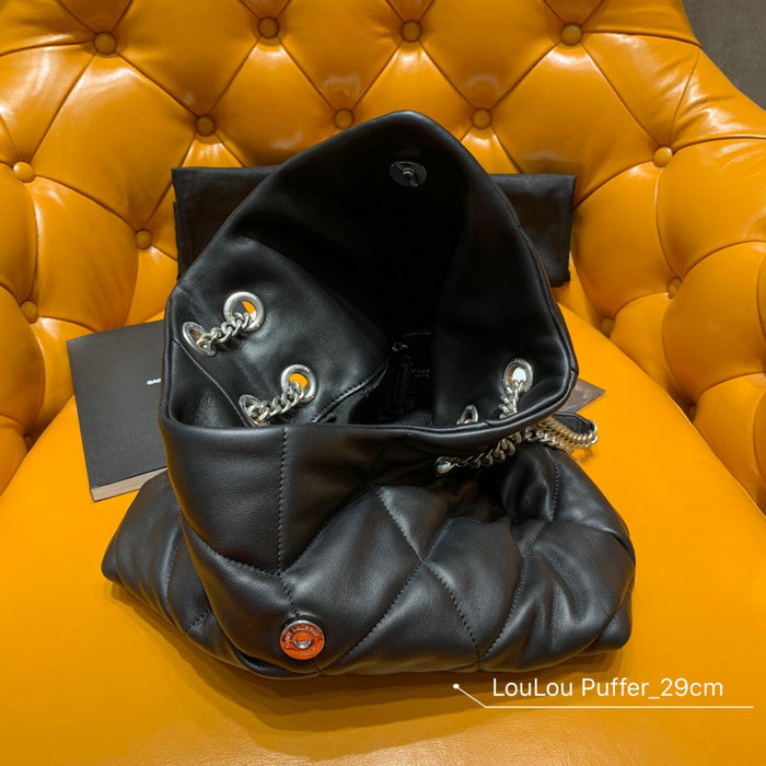 Saint Laurent Loulou Puffer Small Bag Black 577476
