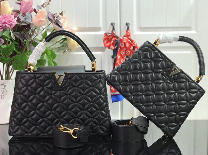 Louis Vuitton Capucines BB Black N94517