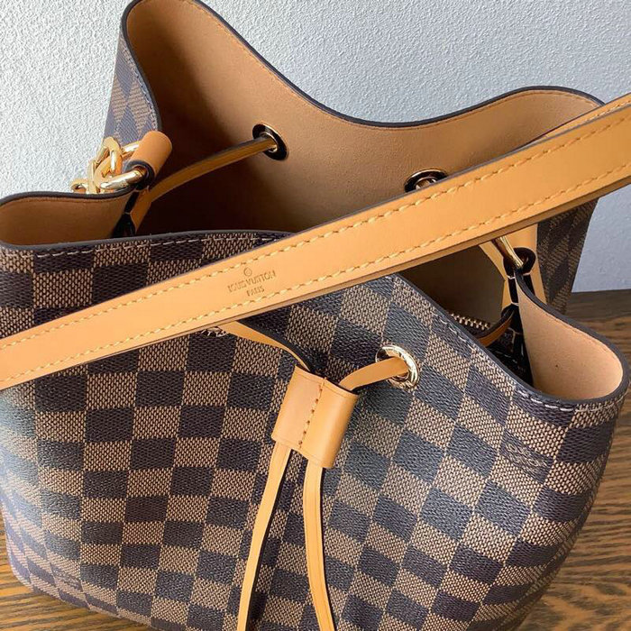 Louis Vuitton Damier Ebene Canvas Neonoe Yellow N40198