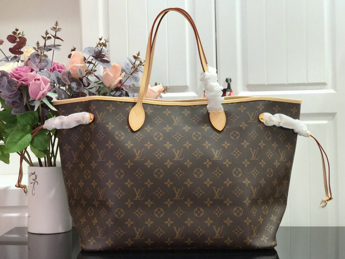 Louis Vuitton Monogram Canvas Neverfull GM Yellow M40990