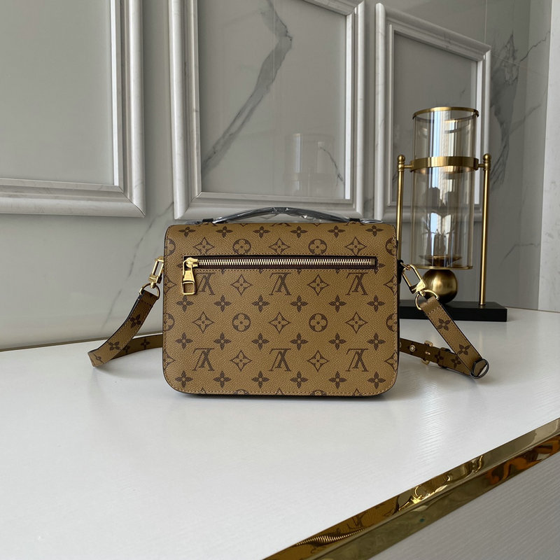 Louis Vuitton Monogram Reverse Canvas Pochette Metis M41465