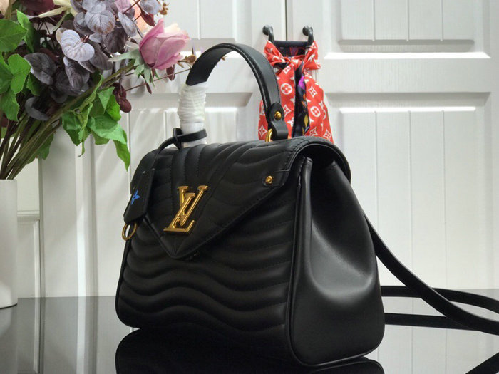 Louis Vuitton New Wave Top Handle Bag Black M53931