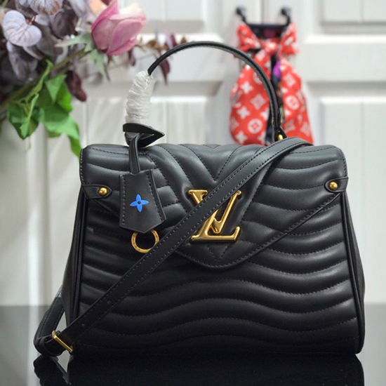 Louis Vuitton New Wave Top Handle Bag Black M53931