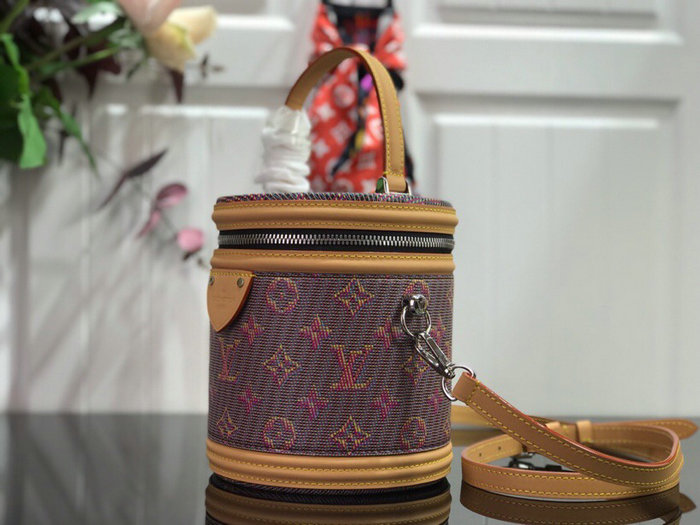 Louis Vuitton Printed Calf Leather Cannes Pink M55457