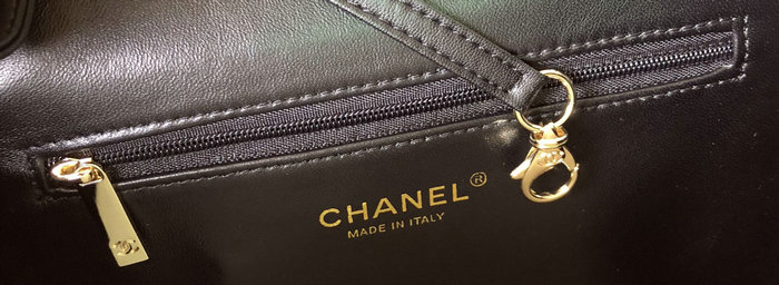 Chanel Grained Calfskin Backpack Black A93748