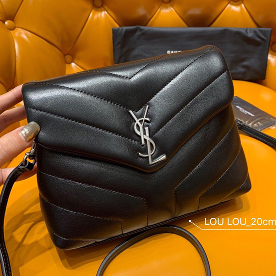 Saint Laurent Loulou Toy Bag Black 467072