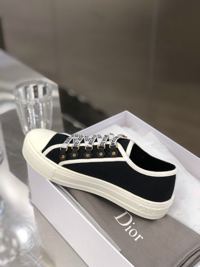 Dior Canvas Sneaker Black DS09101