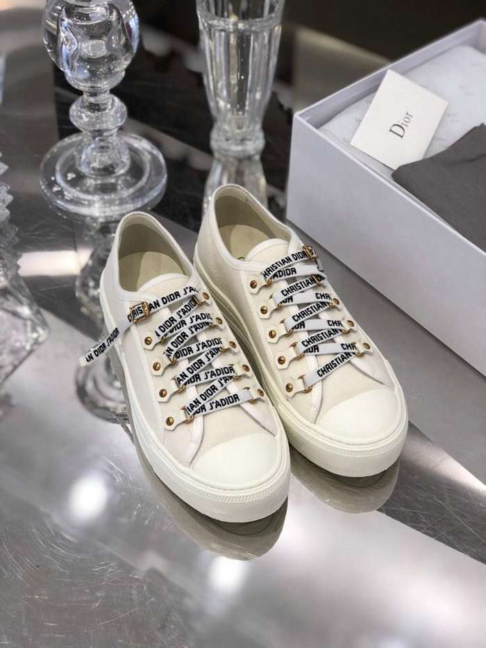 Dior Canvas Sneaker White DS09101