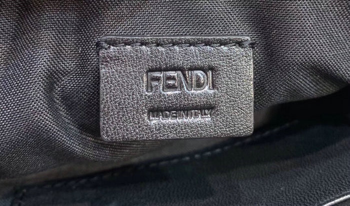 Fendi Sheepskin Leather Mini Bag Black F0191S