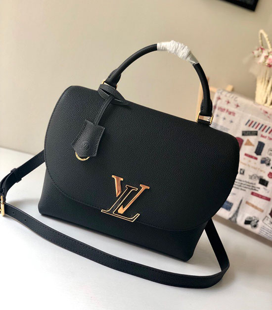 Louis Vuitton Calf Leather Volta Black M55222
