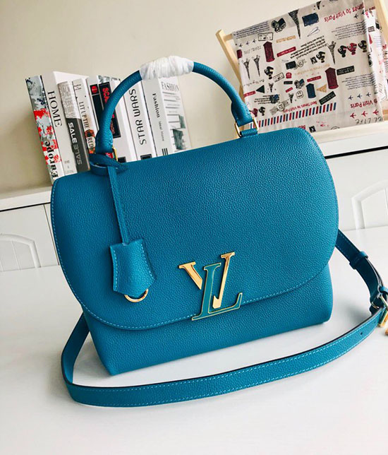 Louis Vuitton Calf Leather Volta Blue M55222