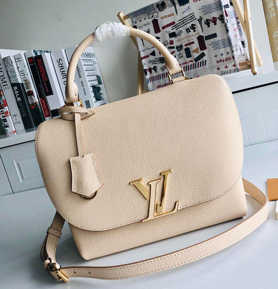 Louis Vuitton Calf Leather Volta Cream M55222