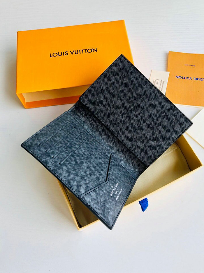 Louis Vuitton Damier Graphite Canvas Passport Cover N64411
