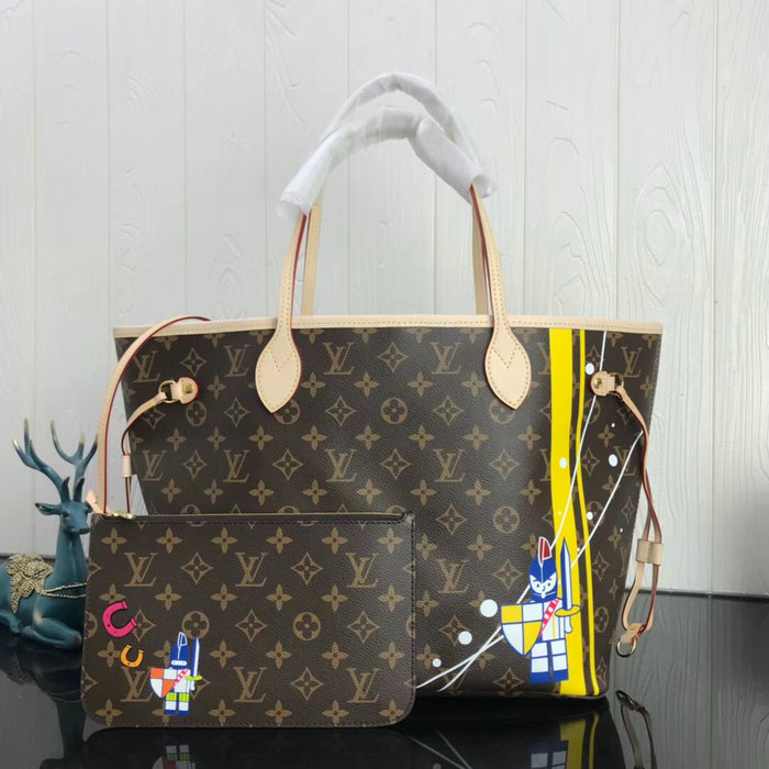 Louis Vuitton Monogram Canvas Neverfull MM M40995