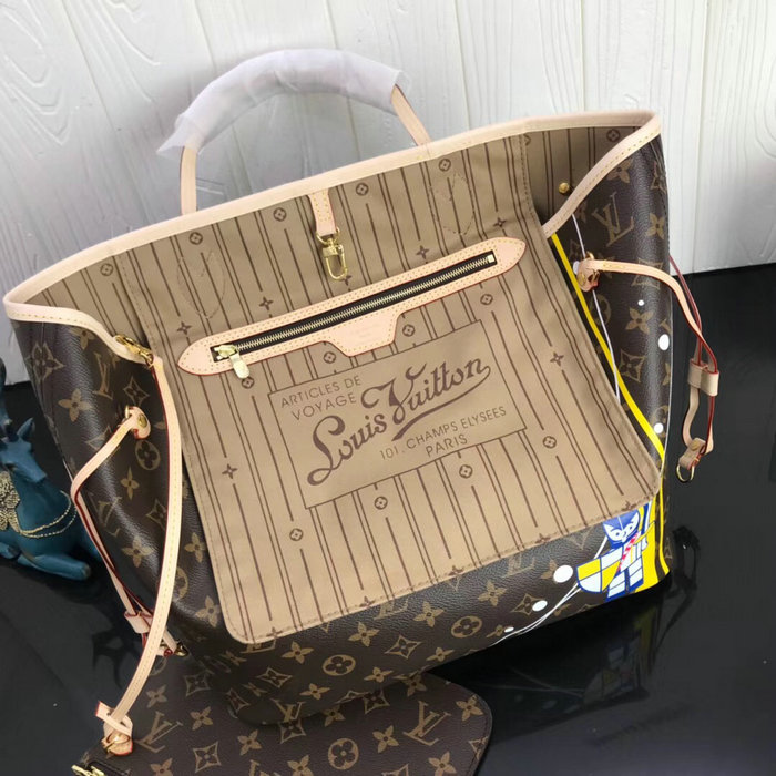 Louis Vuitton Monogram Canvas Neverfull MM M40995