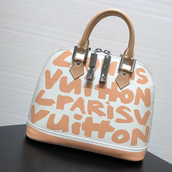 Louis Vuitton Alma Pink M90380