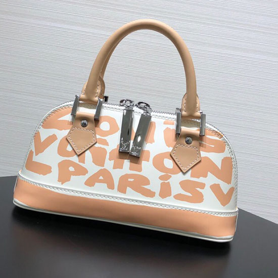 Louis Vuitton Alma Pink M90384
