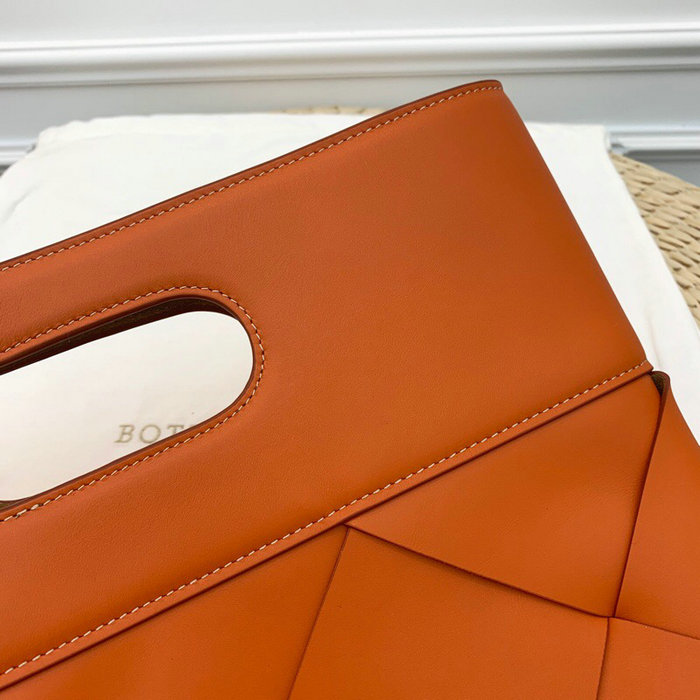 Bottega Veneta Small Slip Tote in Orange French Calf 574153