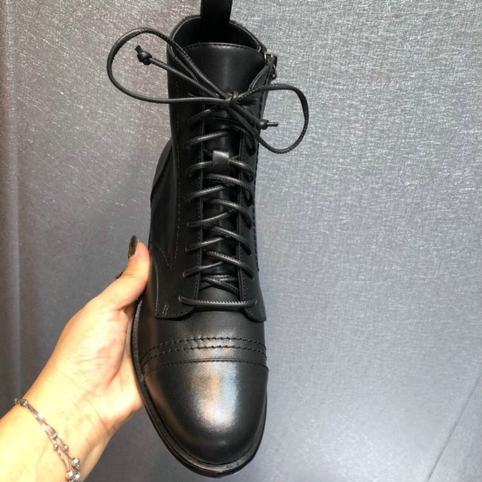 Chanel Calfskin Boots Black C10054