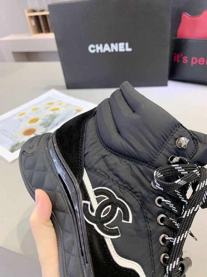 Chanel Sneaker Black C10053